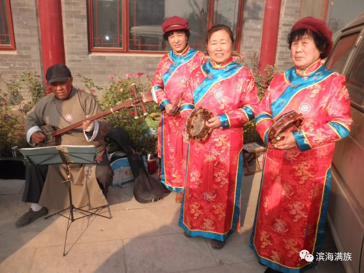 满族八角鼓演出现场