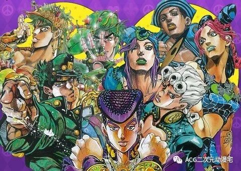 第4名《 jojo的奇妙冒险 》系列 连载开始:1987年不要再拖稿啦!