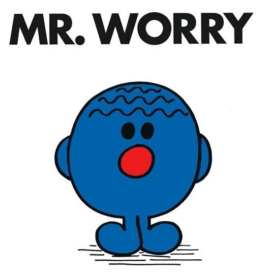 mr. worry 一直担心发愁,眉头就没松开过