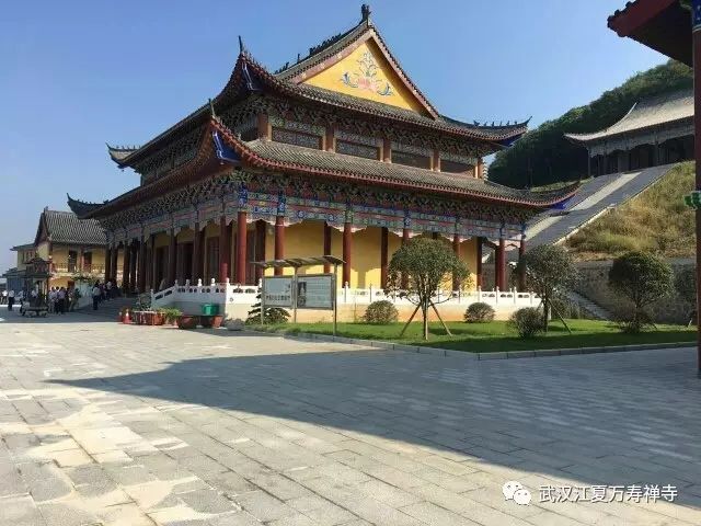 武汉江夏万寿禅寺祈愿早日恢复重建