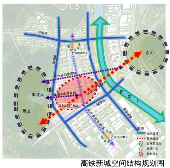 原来长这样嵊新高铁站具体规划区域和设计图曝光