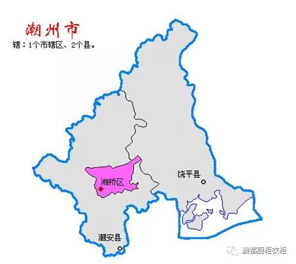 潮州地图