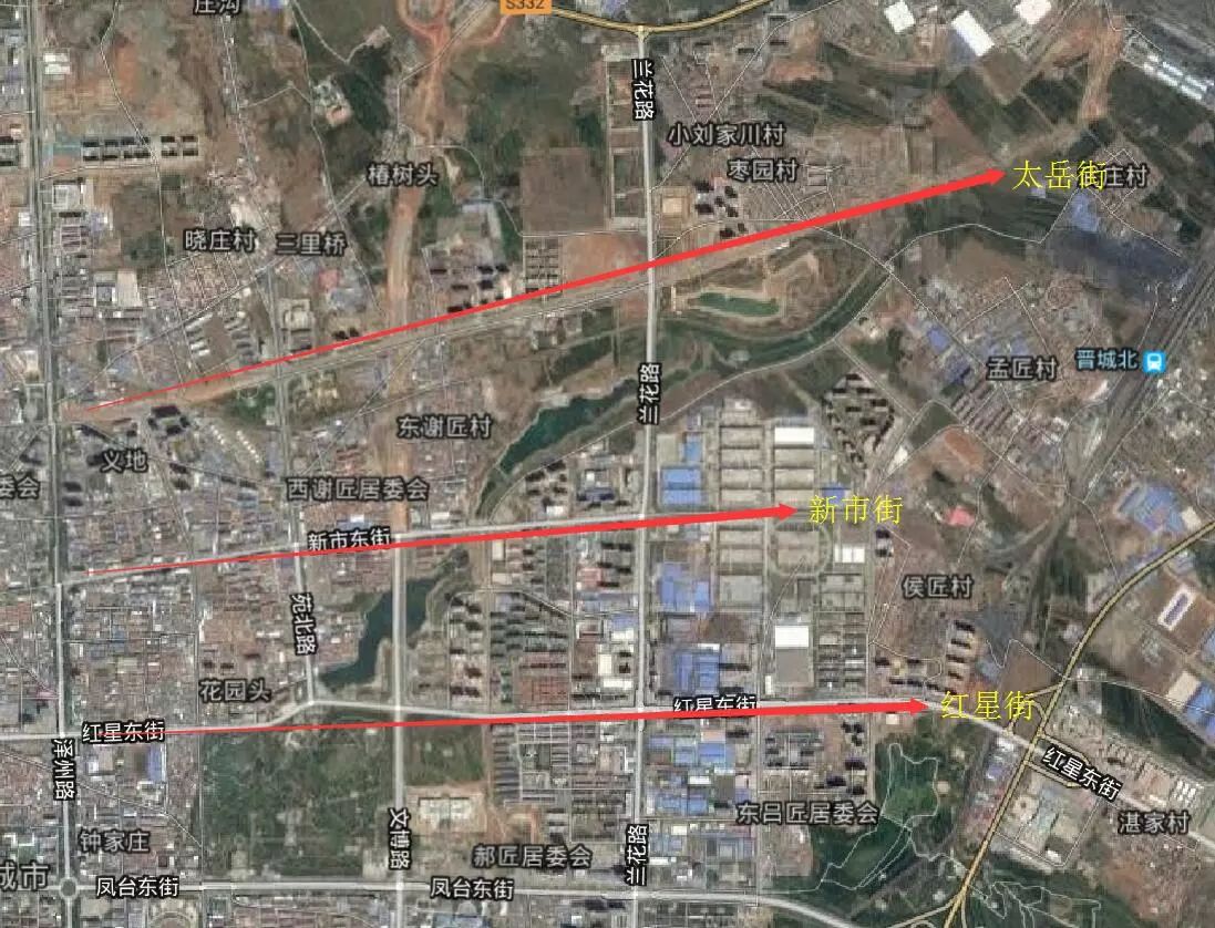 详解:东西南北齐发展的大晋城,这些路你还能搞清楚吗