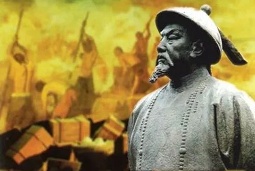 1839年6月3日,林则徐在广东虎门销烟,由此拉开了中国近代史的帷幕.