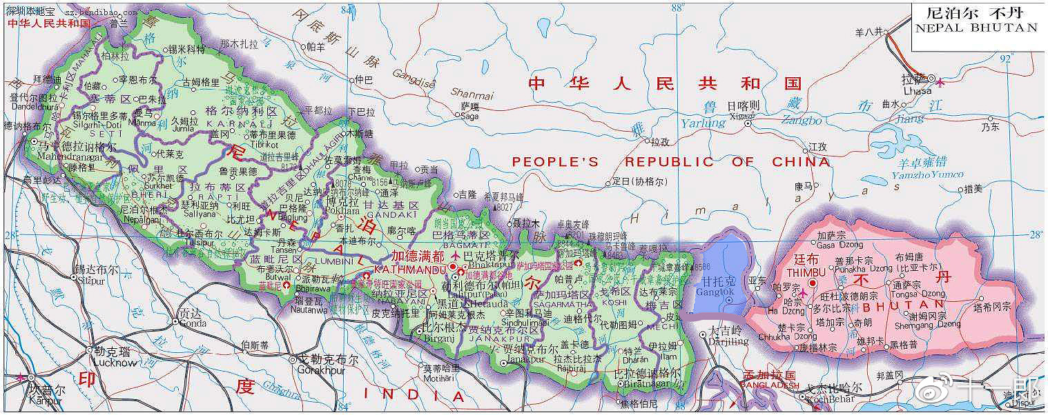 三面都被印度所包围的尼泊尔,为何没有遭到来自印度的