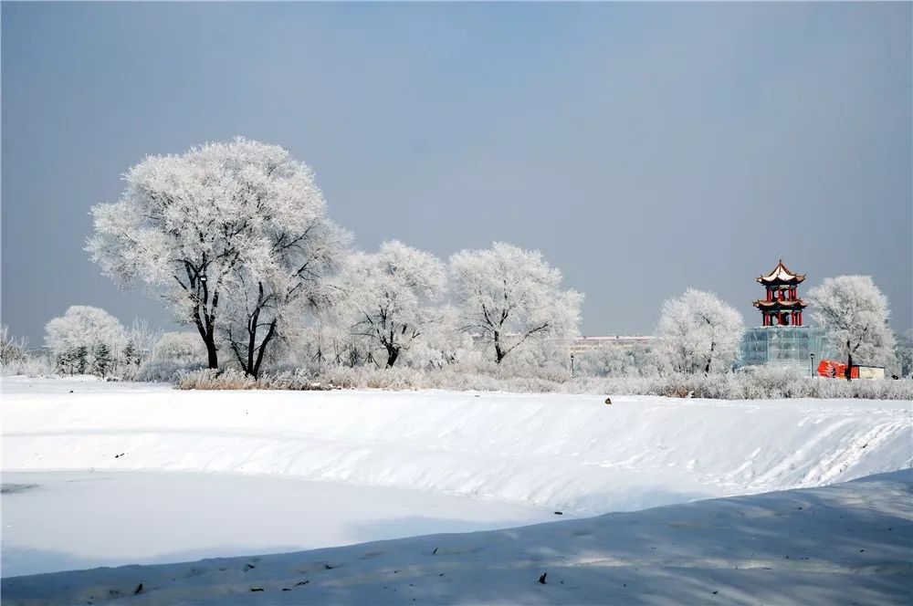 【霸屏】2017入秋第一场雪迅速占领朋友圈,这就是我的家乡牡丹江(美图