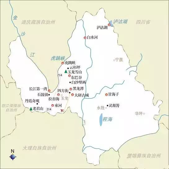 丽江共有五姊妹,古城区,玉龙县,永胜县,华坪县,宁蒗县,不过丽江及丽江