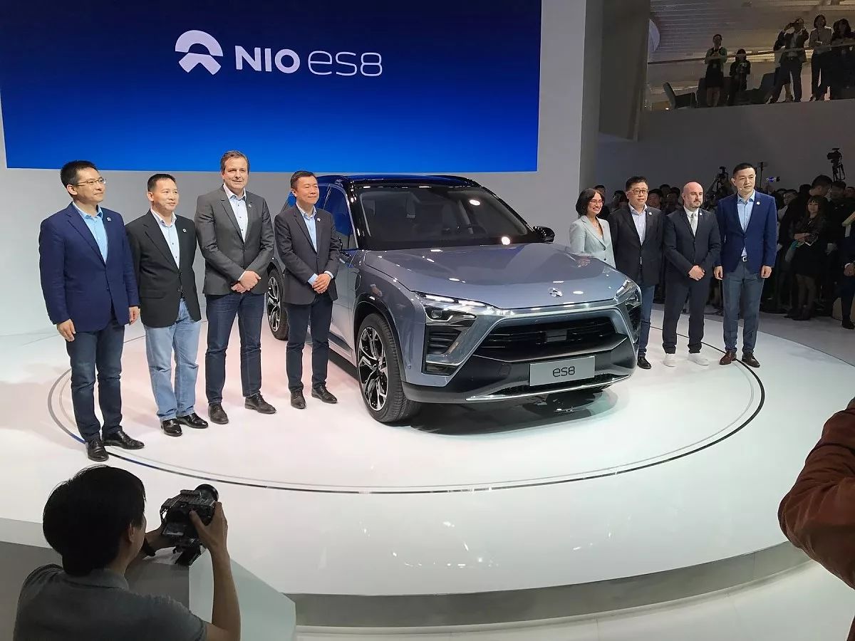 nio es8降临广州车展:蔚来汽车即将正式上市