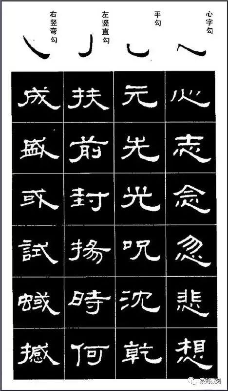 隶书入门技法教程(含字帖)