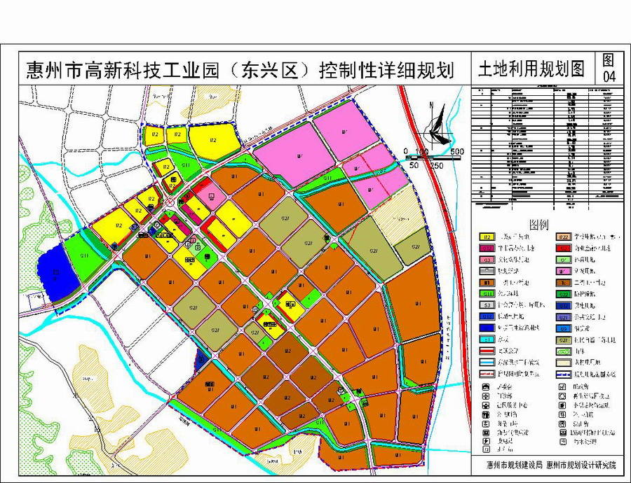 区域范围  东江高新区位于惠城规划四环线以东,惠东县行政边界以西,西