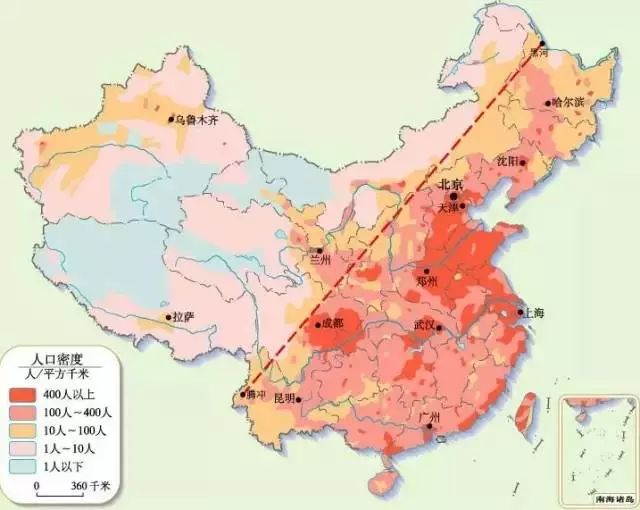 中国现人口_中国人口分布图(2)