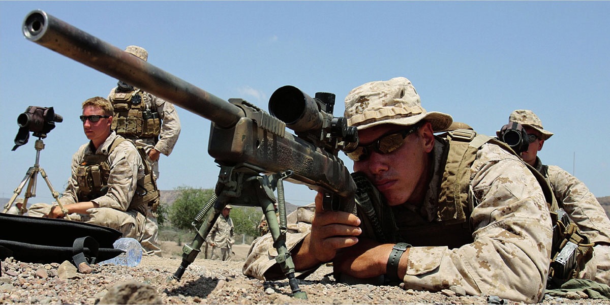 美海军陆战队制式武器——M40狙击步枪
