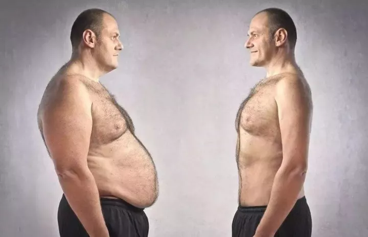 一个胖人一个瘦人猜成语_胖人瘦人对比搞笑图片(2)