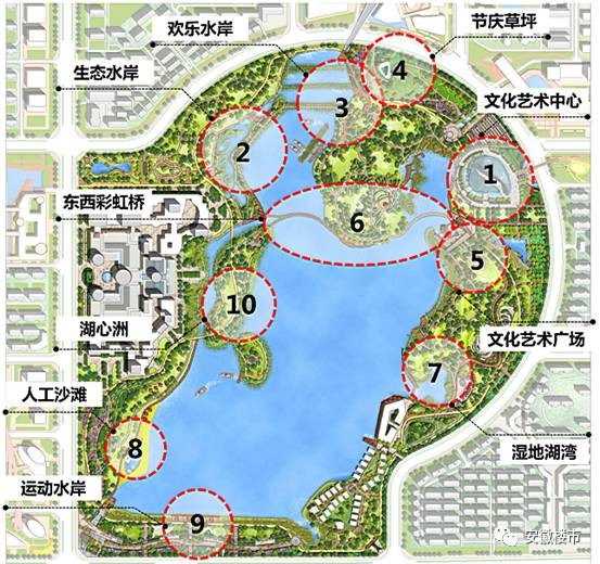 蜀西湖公园位于高新区的城市核心区,总面积约2115亩,其中陆地面积约图片