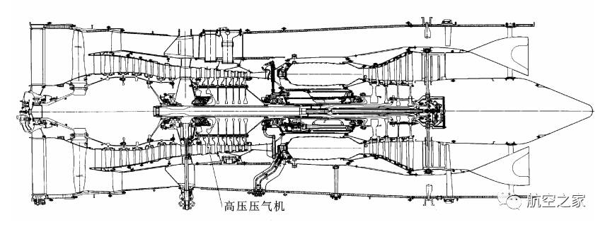 d-93发动机的高压压气机和高压涡轮结构解析|陈光谈航