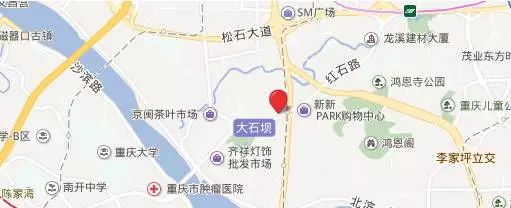 大石坝街道位于重庆市江北区西部,嘉陵江北岸