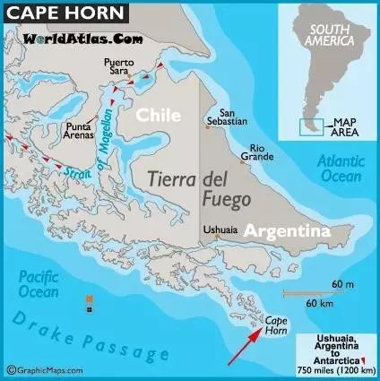 通过多年努力 2000年,他被智利政府钦点 带队前往南美最南端的合恩角