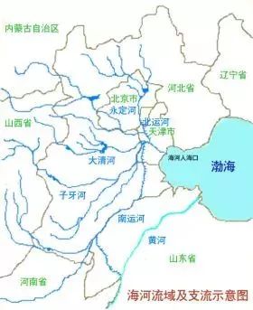 东临渤海,西倚太行,南界黄河,北接蒙古高原,这便是海河流域,海河流域