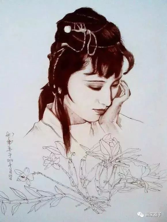 史上最全,红楼梦中各色人物的素描画像(收藏了)