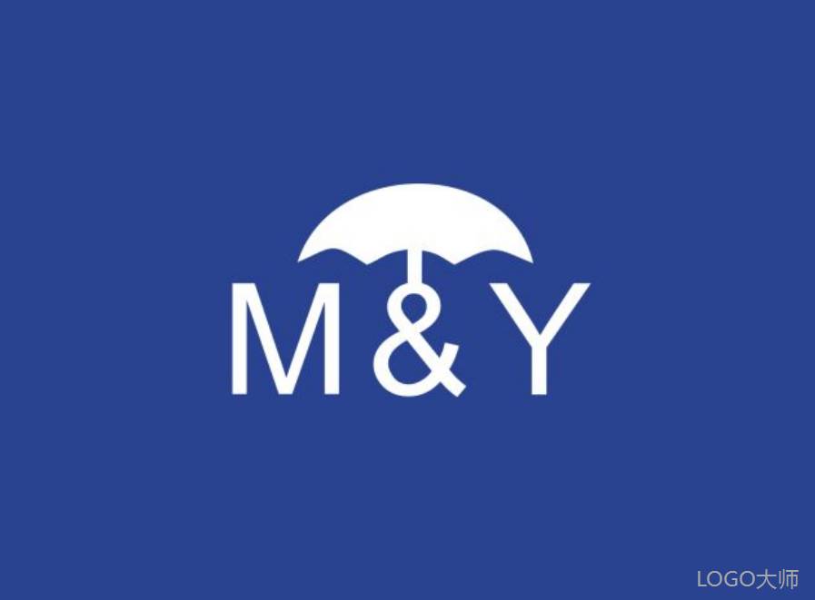 雨伞元素logo设计合集