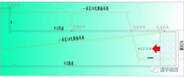 大孔径反井钻孔在治理工作面上隅角瓦斯的应用大孔径反井钻孔在治理