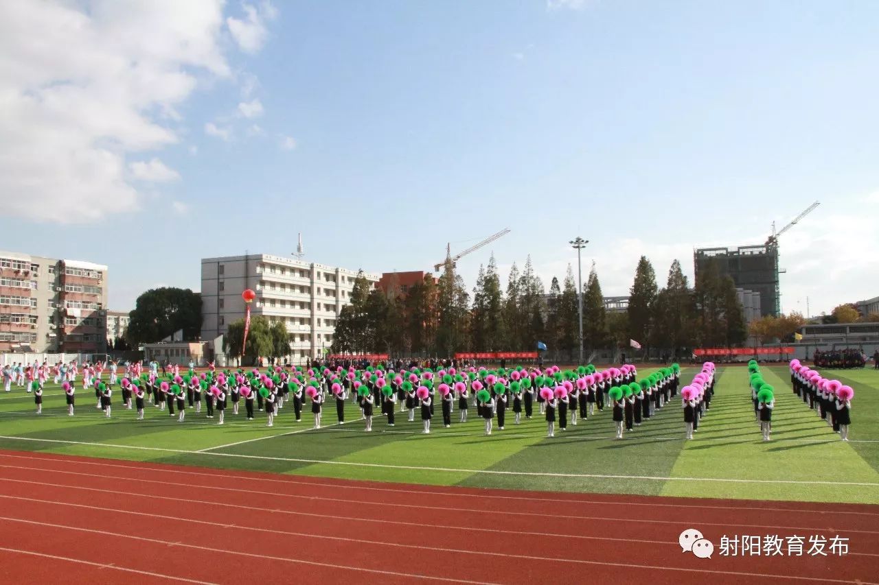 开幕式上,射阳县实验小学等五家单位还为赛会呈现美轮美奂的体育方阵