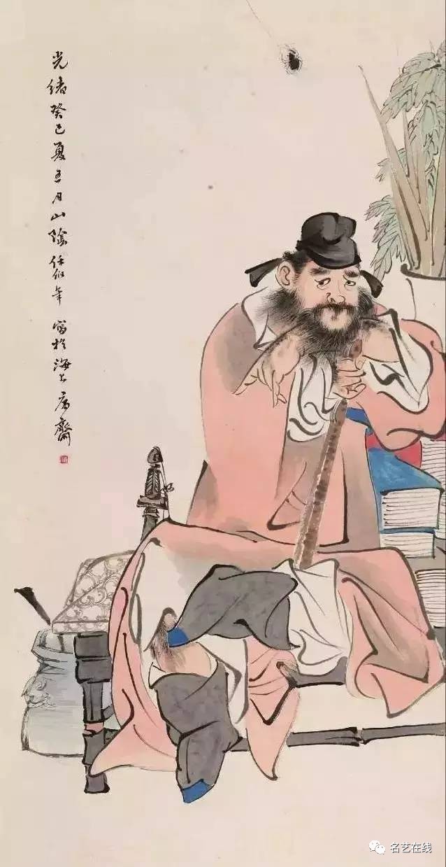 任伯年经典人物画,幅幅都是珍品!