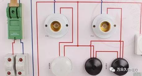 照明电路的安装和注意事项,低压电工实操考核项目