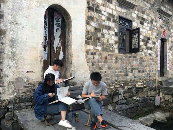 西递宏村|福建艺术职业学院西递宏村写生