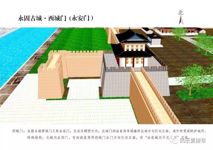 永固古城3d复原效果图河西走廊里神秘的月氏王国