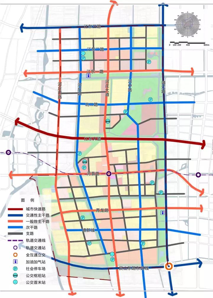 大江东又一个城市综合功能体规划流出,3个地铁站,13所