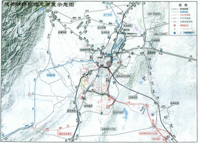 成都铁路枢纽规划(2016—2030年)获批 13条干线接成都