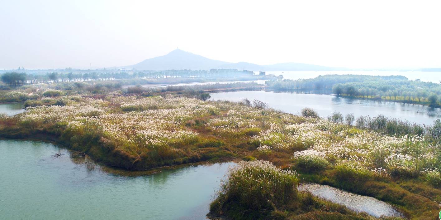 鸟瞰长兴山水秋色第三期:仙山湖国家湿地公园