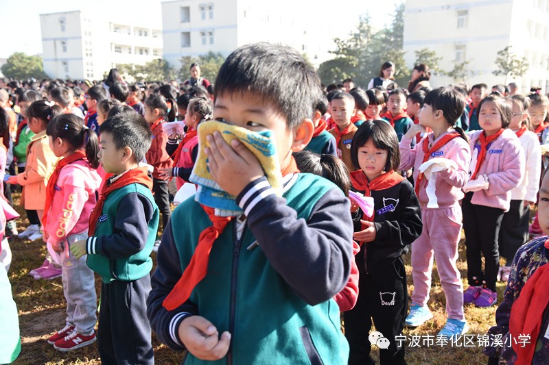 锦溪小学消防安全演练