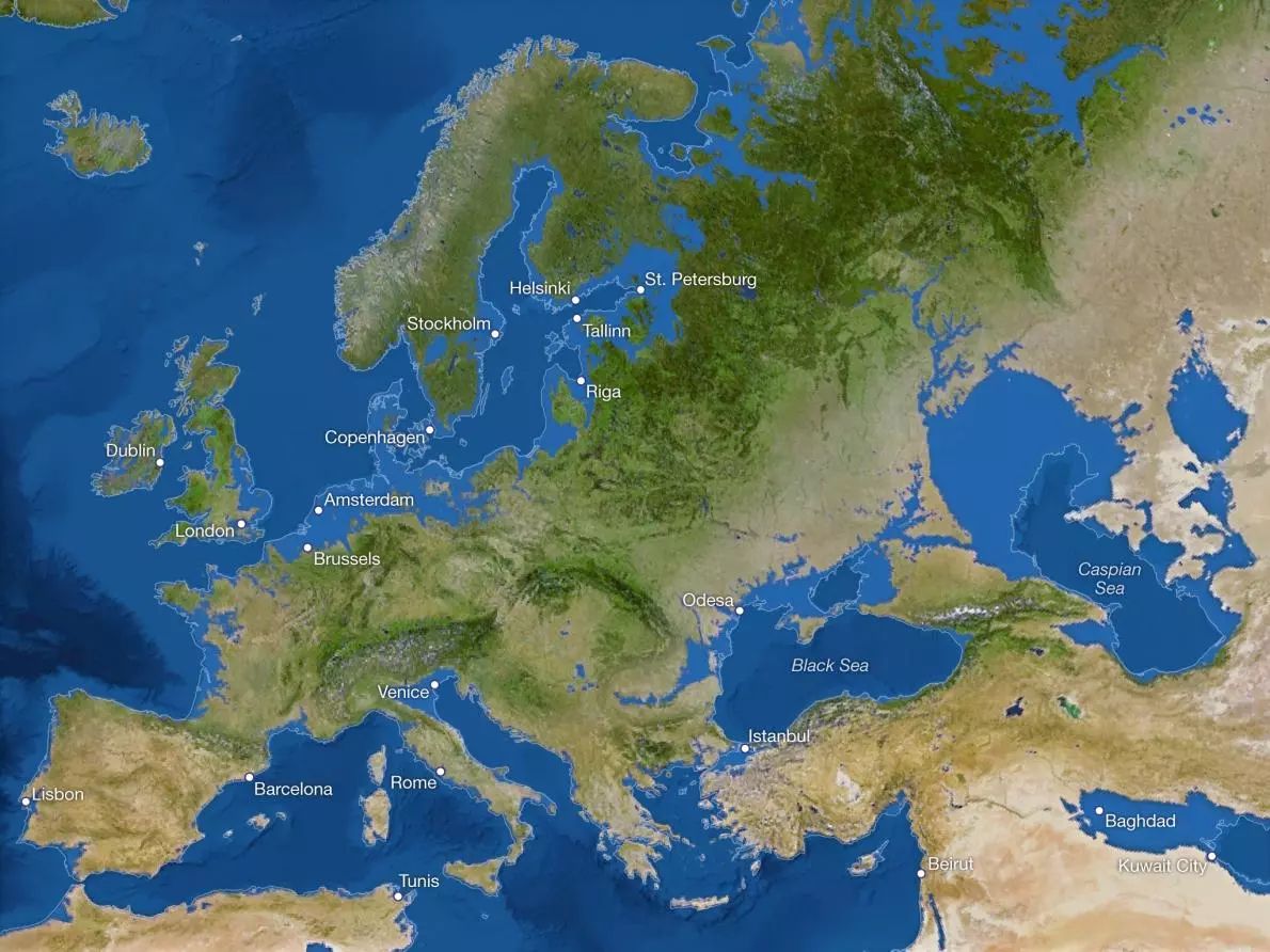 数千年后的新版世界地图,还有没有你的家乡?
