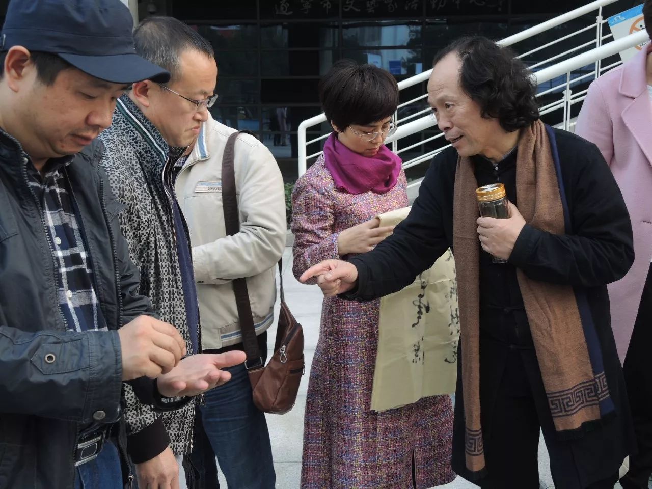 著名书法家张德林11月5日受遂宁市书法家协会邀请作书法艺术专题讲座