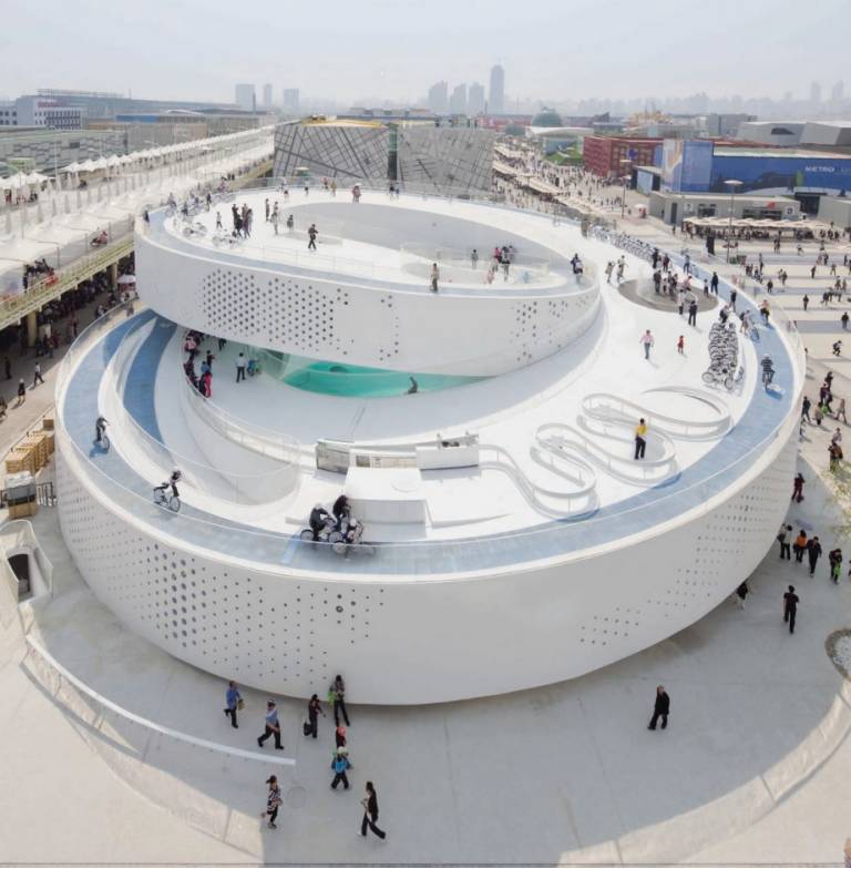 big建筑事务所作品之一:丹麦会馆,2010年上海世博会
