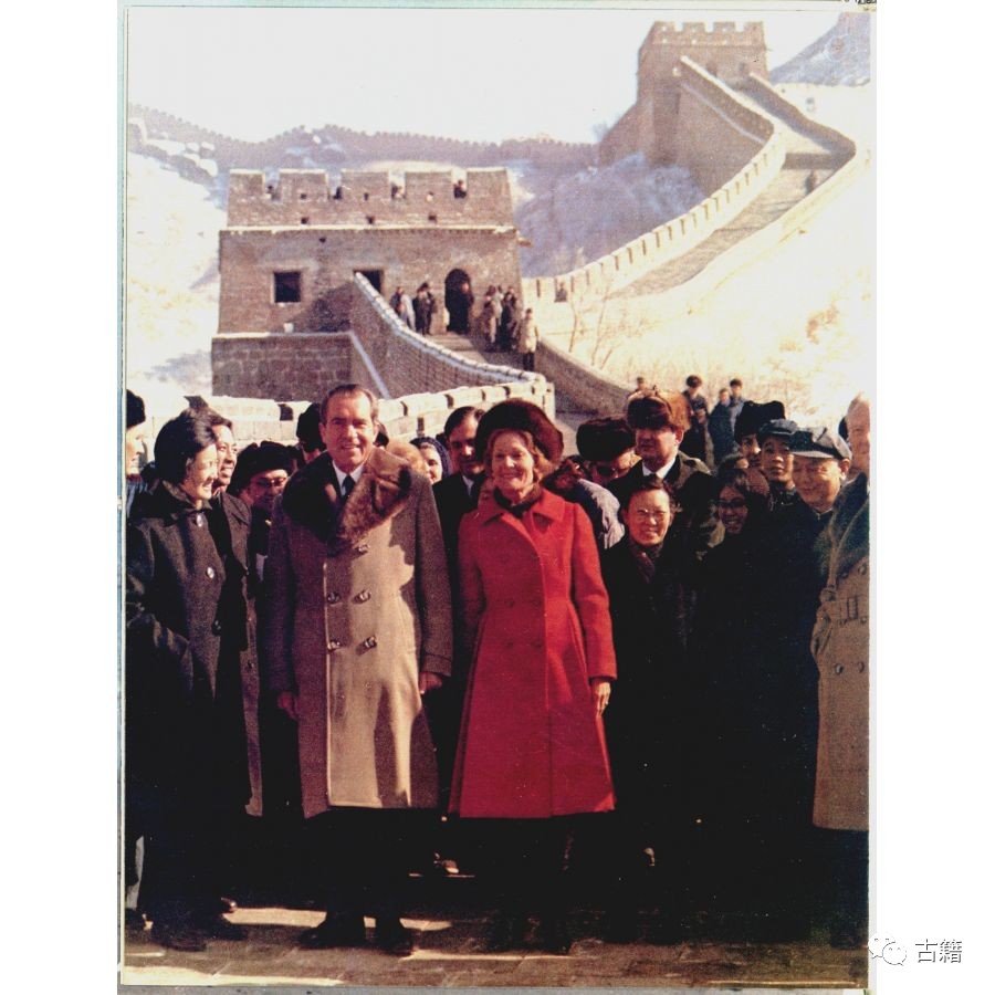 珍贵未公开的1972年尼克松访华全套高清彩照