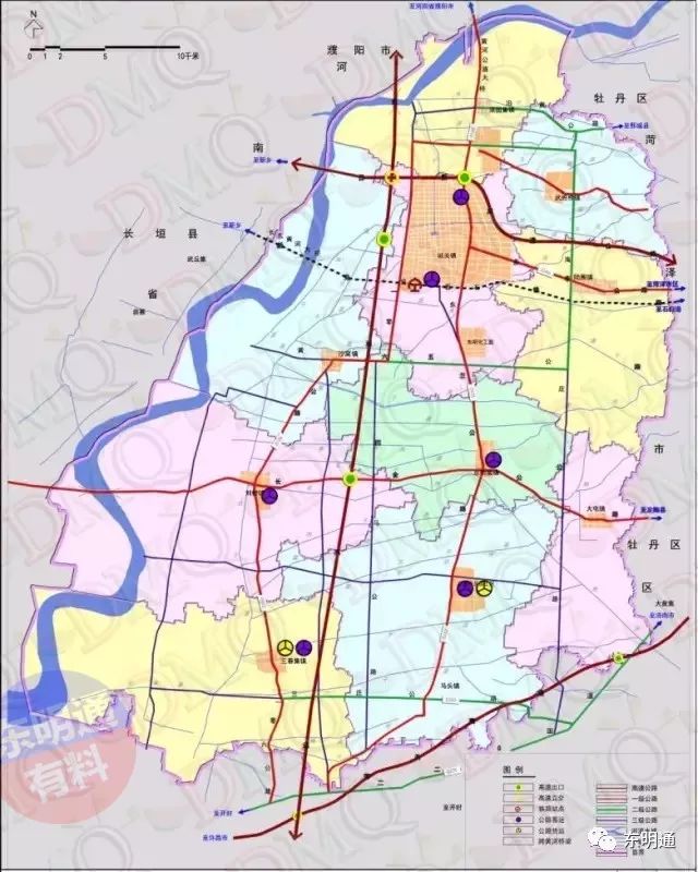 连接s252与国道106,s252与s251,新建丰长线(丰县-长垣),拟建国道106线