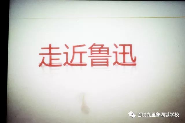 【校园动态】百树教师大讲坛第二弹《走进鲁迅》