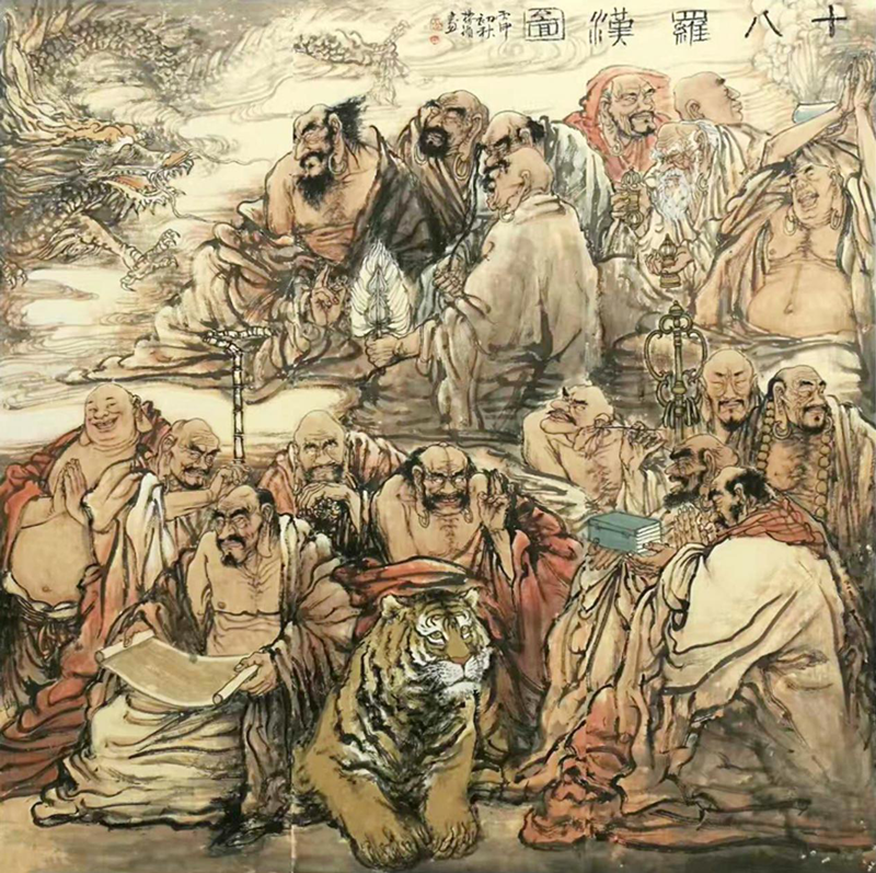 翰墨情缘绘出风采杨循的人物画艺术