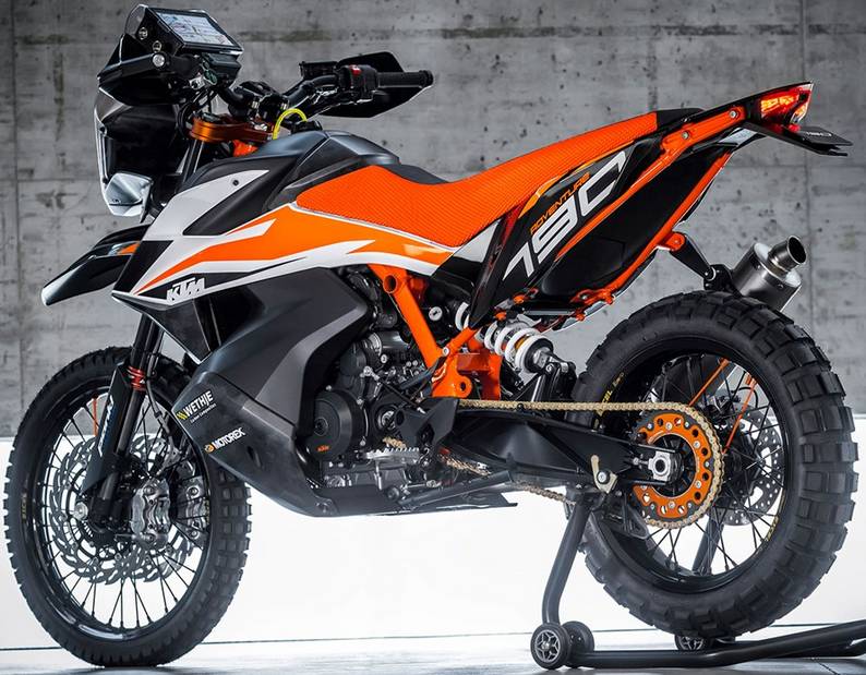 2017米兰车展:ktm 790 参数曝光