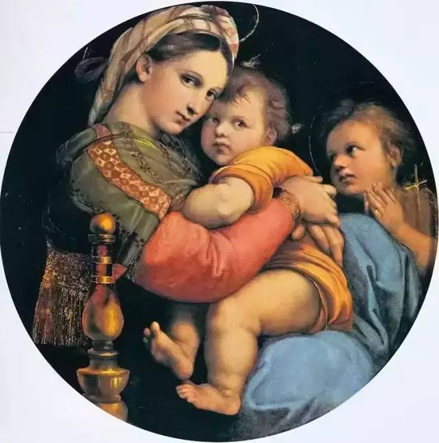 不想多说了 raphael - sistine madonna 《西斯廷圣母》为拉斐尔"