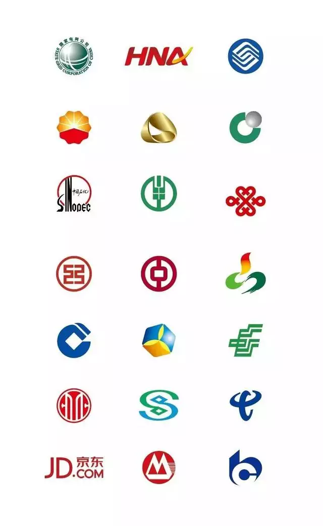 部分中国世界500强企业logo