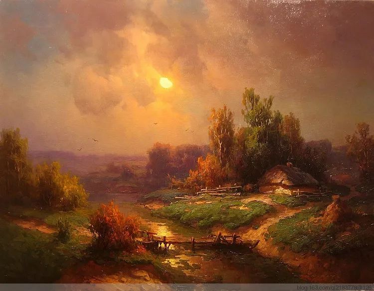 乌克兰pryadko.yuriy油画风景