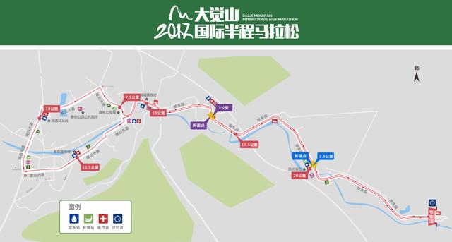 一路美景~ 半程马拉松线路 大觉山广场-园-高速路口-316国道