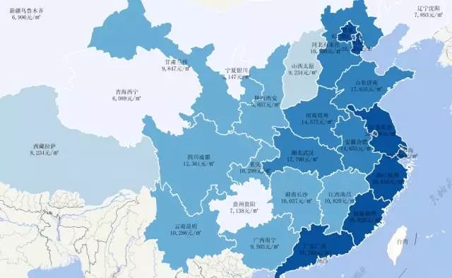 全国房价收入地图:在中国买房究竟有多难?图片