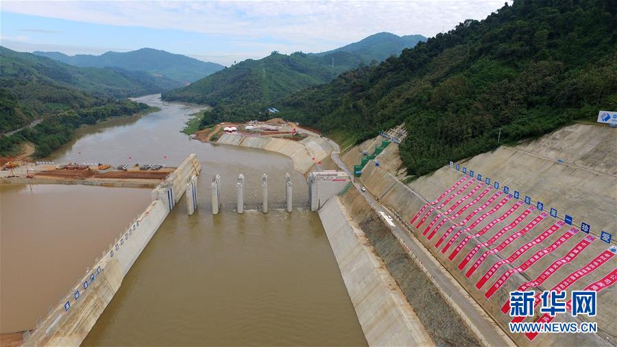 中国电建实现老挝南欧江水电项目部分截流