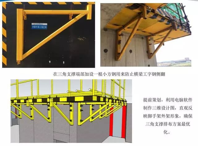 【建筑人】悬挑脚手架搭设施工工艺标准,样板审核制