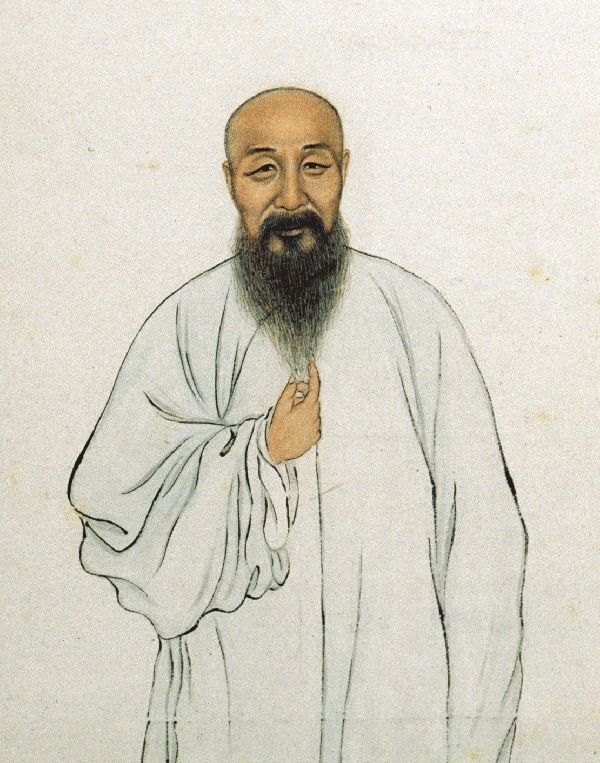清朝初年有位国画大师,名叫王时敏.他画的山水很大气,很繁复